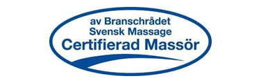 Av Branschrådet Svensk Massage Certifierad Massör.